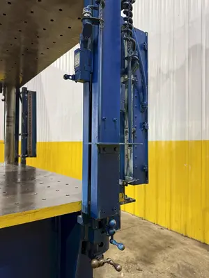 75 TON DAKE MODEL #18-558 HYDRAULIC 4-POST PRESS,  23" STROKE: YOBRO #24094