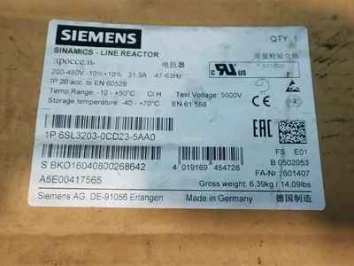 Used SIEMENS 6SL32030CD235AA0 Transformers Ohio US | HGR 24 #907458