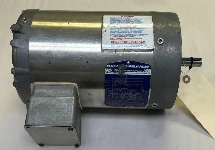 Used BALDOR IDVSWDM3546 Motors (misc) | Surplus Asset Holdings #1205326
