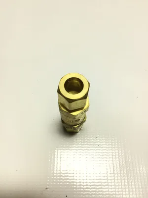 Parker Brass Check Valve 1 PSI Cracking Pressure 3000 PSI Max Hydraulic Pneumatic NOS