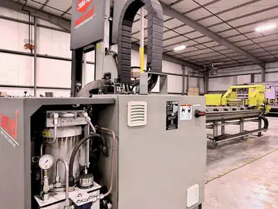 Used 2017 MARVEL 2150A-PC3S Vertical Band Saws | Machine Factory Outlet #1267026