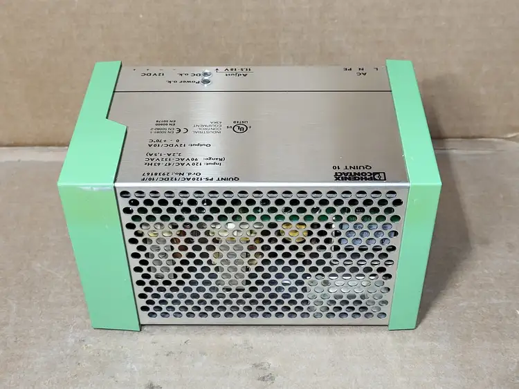 Used PHOENIX CONTACT QUINT PS-120AC/12DC/10/F Misc Electrical & Power Parts British Columbia CA | Lenmark #836420