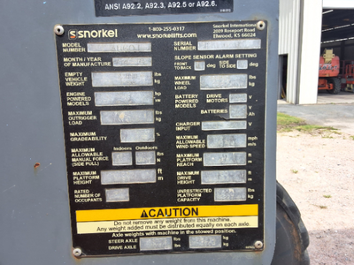 Used 2016 AB60J Snorkel Articulating Boom Lifts North Carolina US | Stack Equipment #1418821