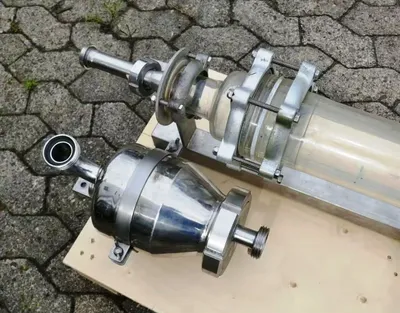 Heinkel HF 300 Inverting Filter centrifuge, 316SS.