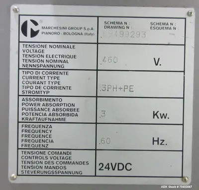 USED MARCHESINI T20-19