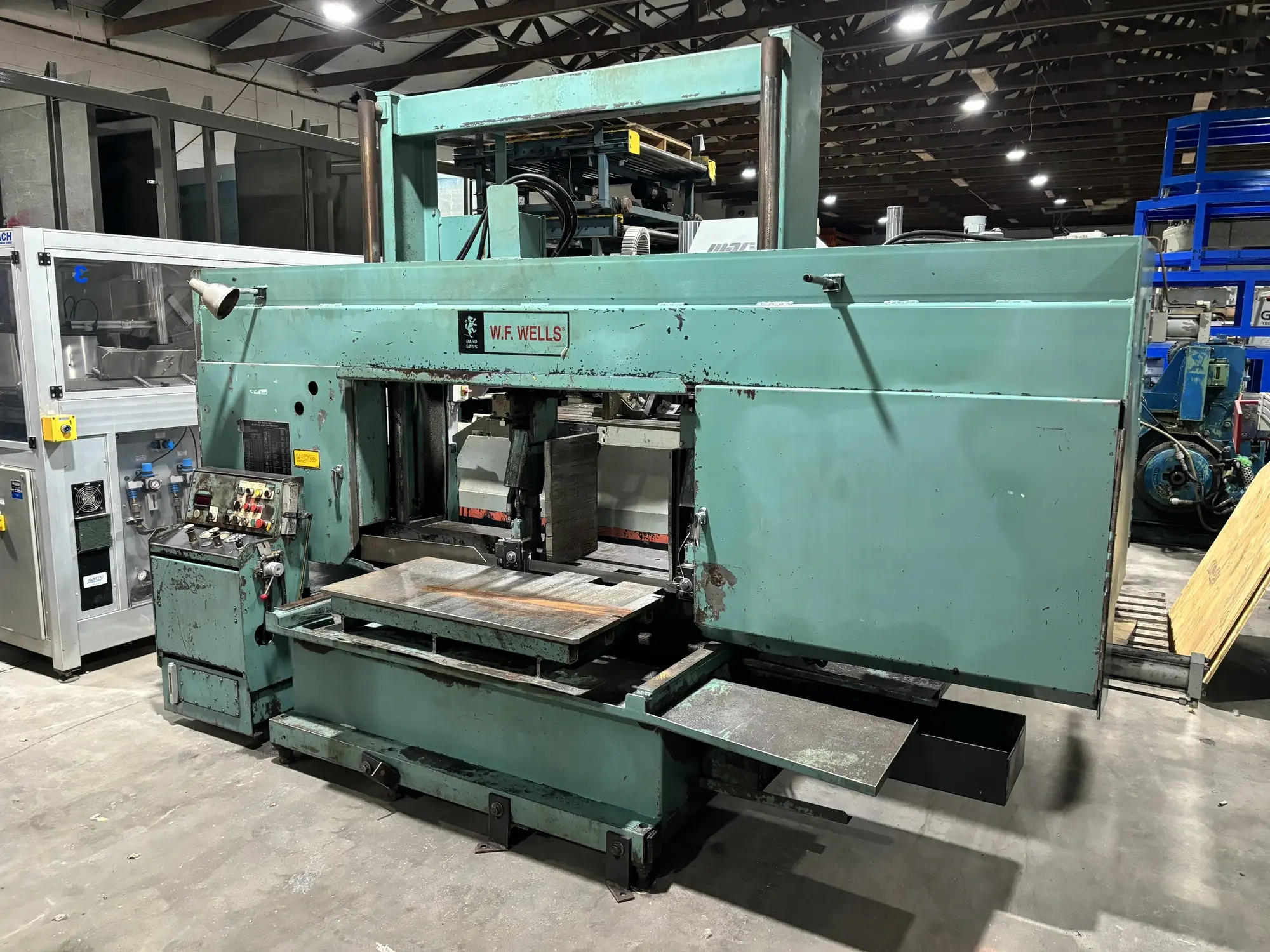 Used 1998 WF WELLS B-25-2 Horizontal Band Saws Indiana US | Aucto #1418299