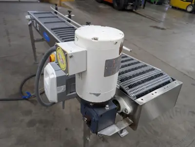 Laughlin SS Plastic Belt Incline Conveyor
