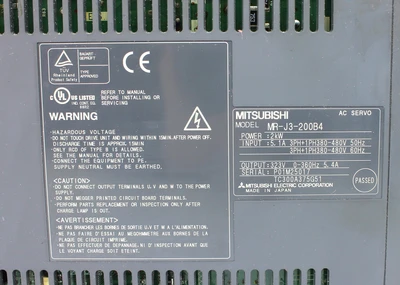 USED MITSUBISHI SR-J3-200B4