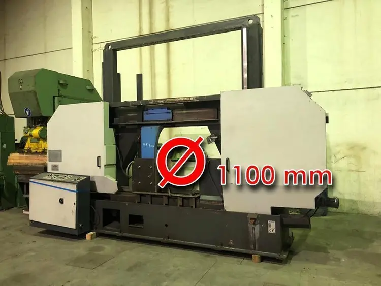 Used DANOBAT Ø 1100 MM CNC Horizontal Band Saws | Apt International N.V #364766