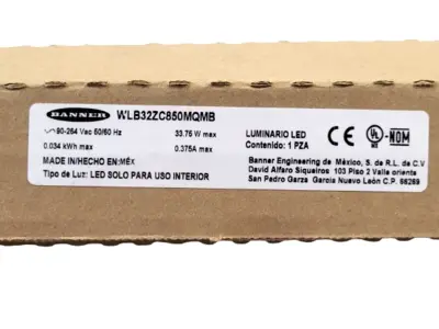 USED BANNER ENGINEERING WLB32ZC285MQMB, 800347