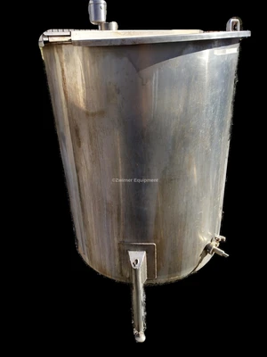 220 GALLON STAINLESS STEEL CIP TANK