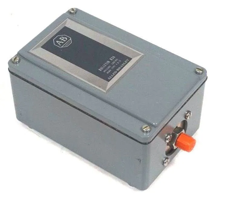 NEW ALLEN BRADLEY 836-A1J ADJUSTABLE PRESSURE SWITCH SER.A 836A1J