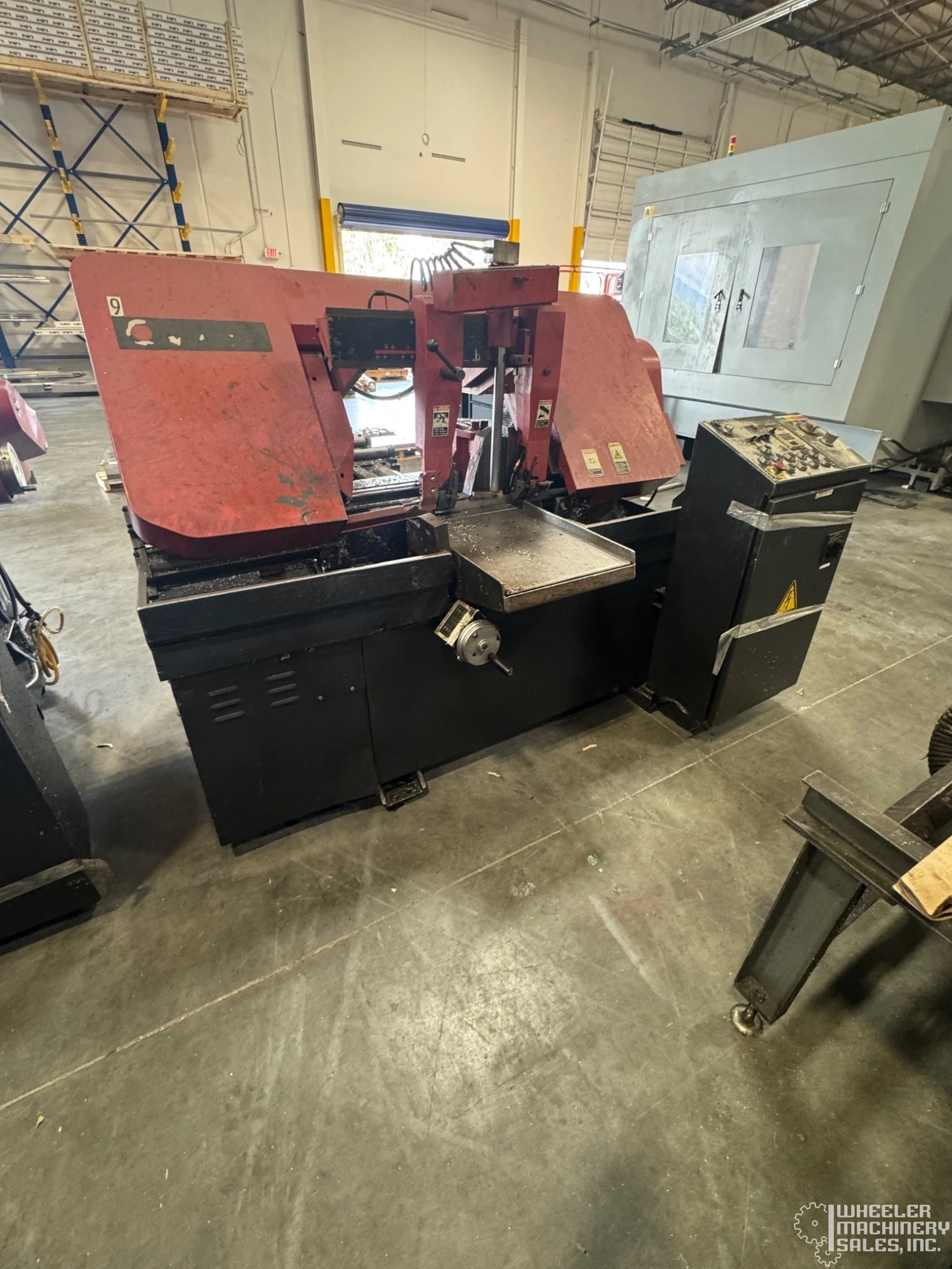 2008 AMADA HFA-400W Fully Automatic Band Saw #8355 #1