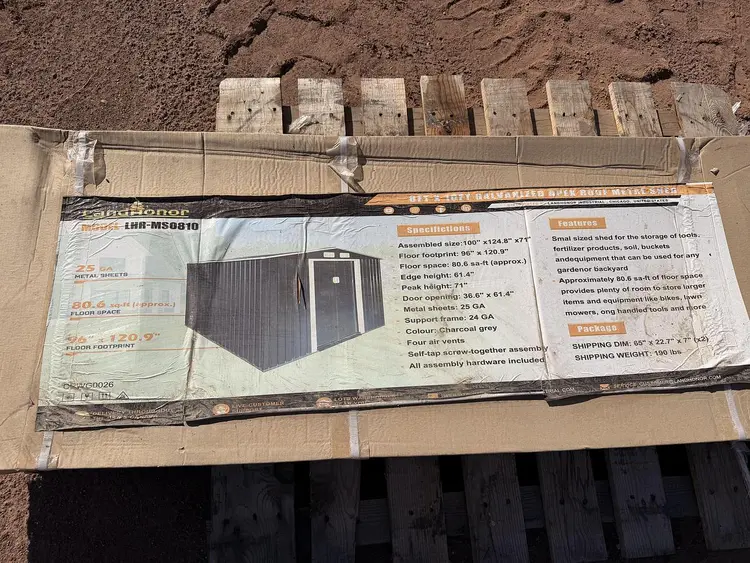 Used LAND HONOR LHR-MS0810 Sheds Utah US | CSS Equipment Sales #1488762