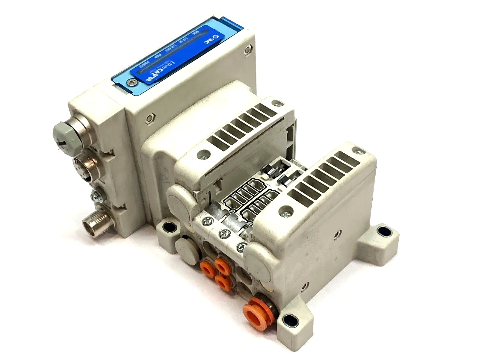 USED SMC 3-STATION MANIFOLD BASE