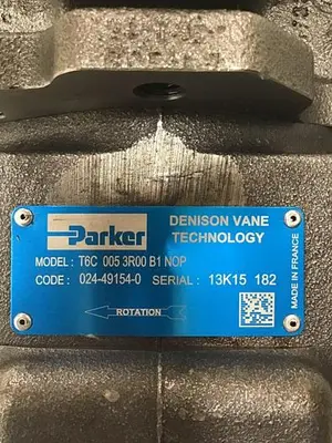 USED DENISON HYDRAULICS T6C 005 3R00 B1 N0P B