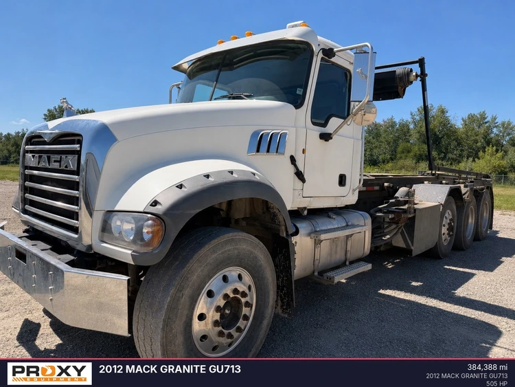 Used 2012 MACK GRANITE GU713 Garbage trucks Ohio US | Proxy Equipment #1438828