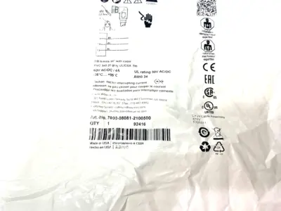 New | in-Stock Murrelektronik Single Ended M8 female 90° A-cod. Cable Cable & Wire Michigan US | Maverick Industrial Sales #1392623