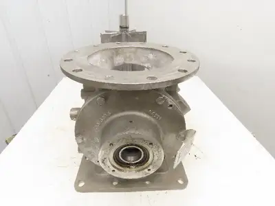 DMN Westinghouse MLD 250 Stainless Rotary Airlock Valve 10" Flanged Square/Round