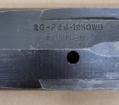 SUNNEN 2G-P28-1250 WB Tooling & Accessories, Mandrels | Machinery Central (9)