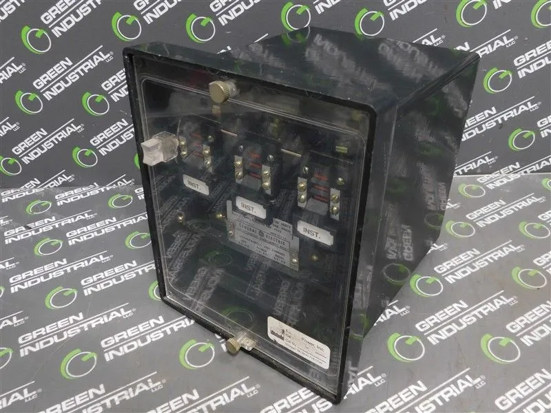 General Electric 12HFC23C1A Instantaneous Overcurrent Relay Damaged See Pic Used
