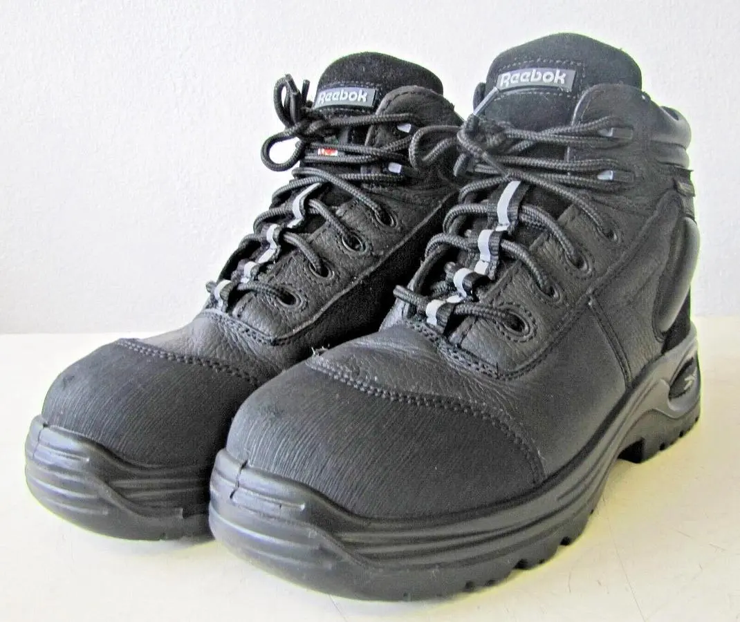 Reebok Steel Toe Waterproof Work Boots Size 5.5 Men 7.5 Woman USA