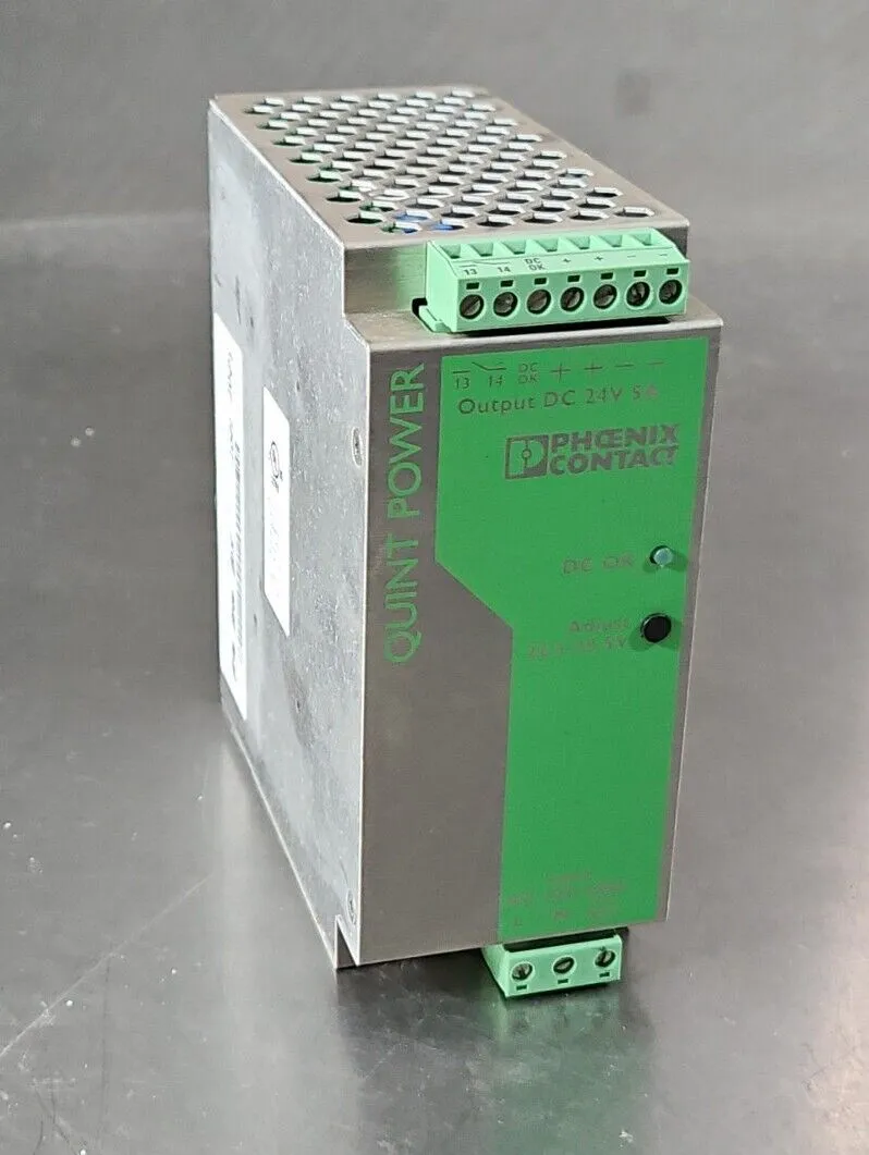 Phoenix Contact Quint-PS-100-240AC/24DC/5. Power Supply. 4E-22