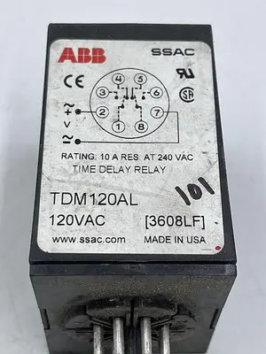 Used ABB ABB TDM120AL Misc Electrical & Power Parts | ND Industrial Surplus #1214420