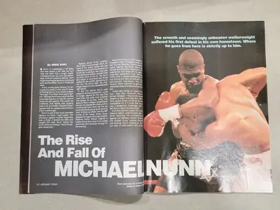 USED BOXING TODAY WINTER 1991