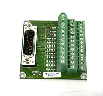 Used F&K Delvotec Breakout Amplifier Board, Terminal 12 1178 PLC Processors Michigan US | Maverick Industrial Sales #1395013