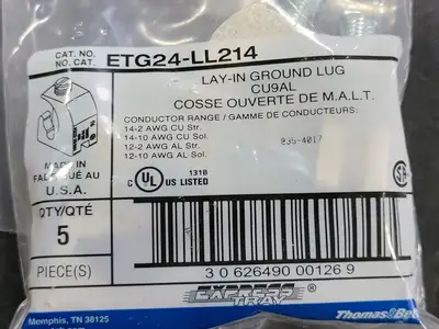 NEW THOMAS & BETTS ETG24-LL214