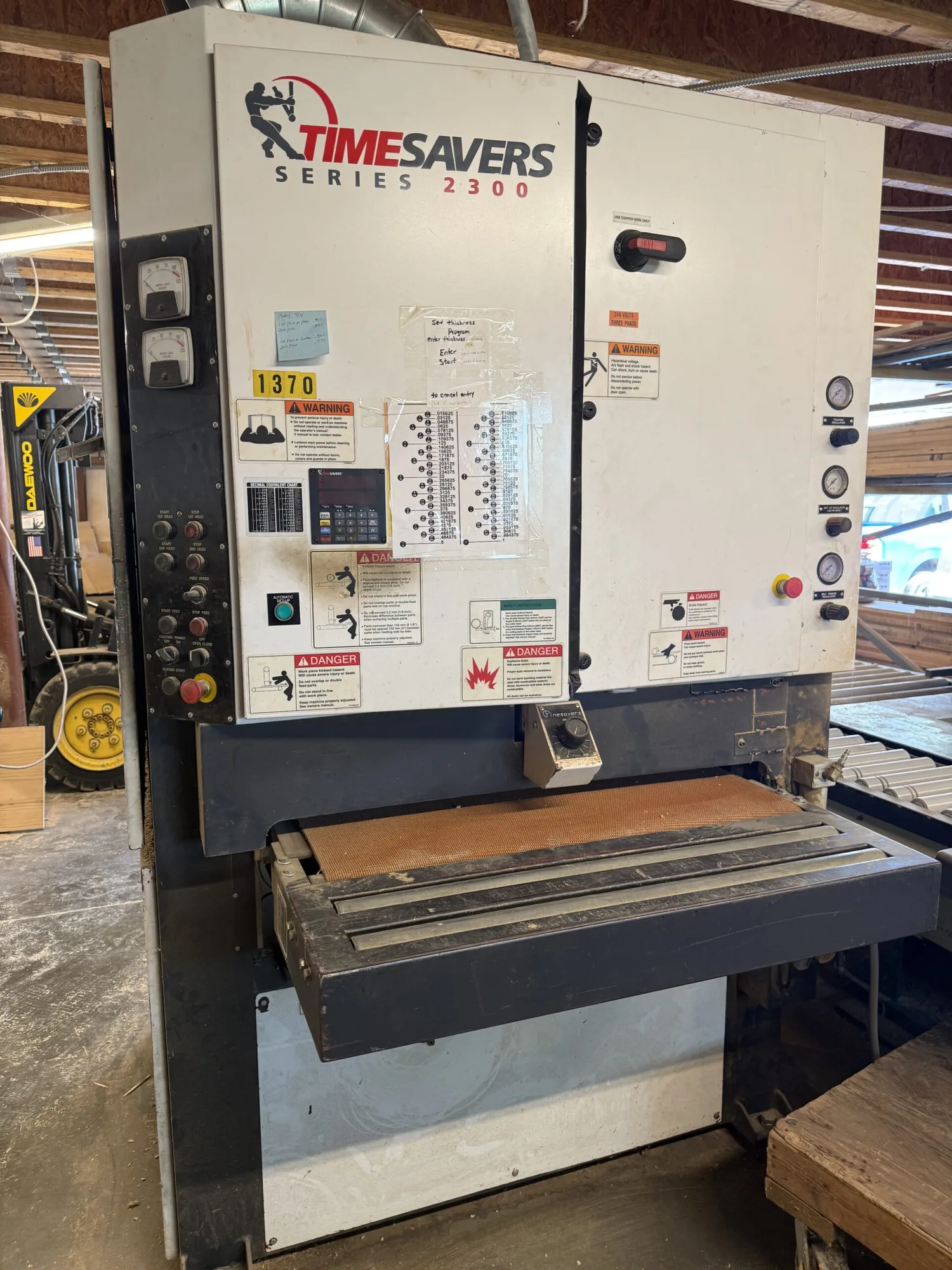 2321-23-21 | Timesaver | Sanders-Wide Belt