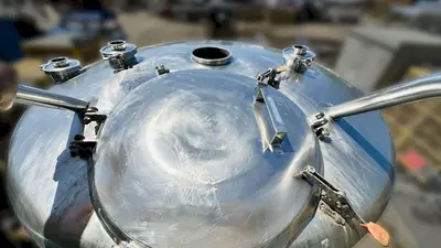 USED 1994 INOX S.S. V-BOTTOM STORAGE TANKS