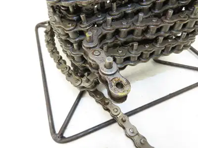 Peer 50R X100FT SP D-1 E2PIN Roller Chain #50 Riveted 20' Reel D-1 Attachment