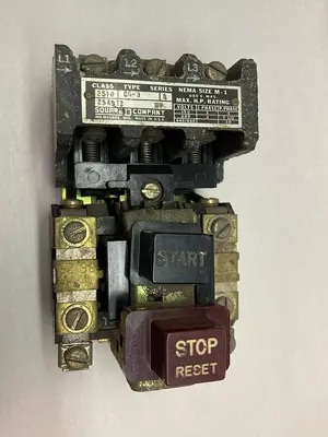 Used SQUARE D 2510 TYPE CG-3 Industrial Controls Ohio US | Surplus Asset Holdings #1262665
