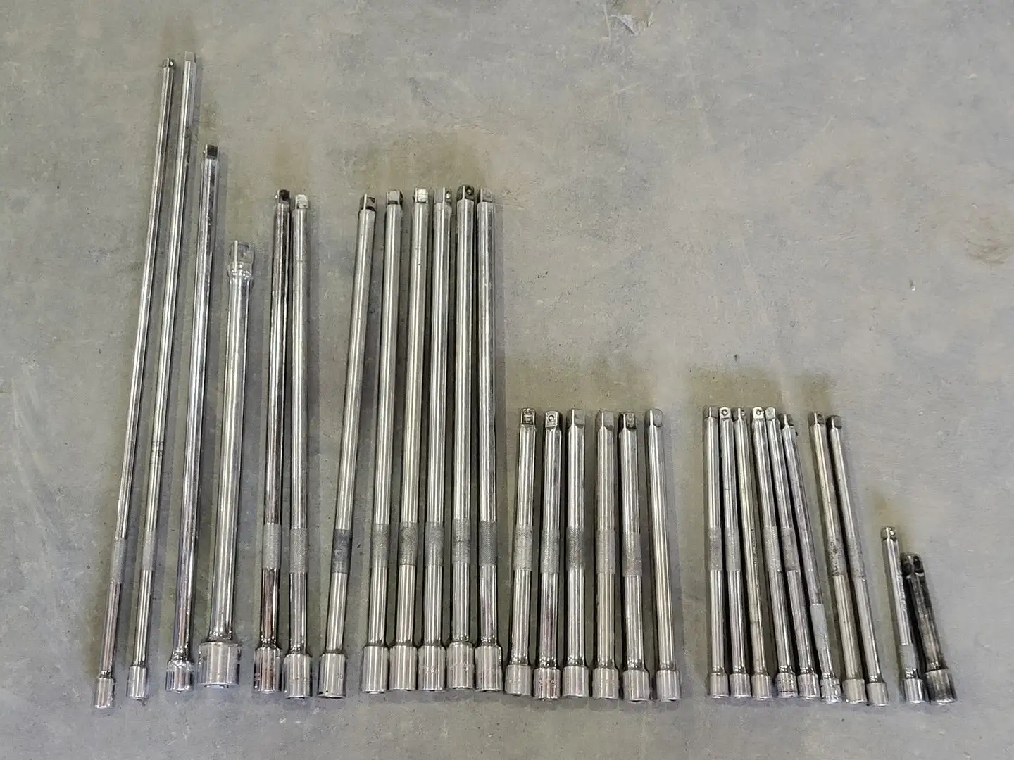 Assorted Socket Extension 1/2", 3/8"