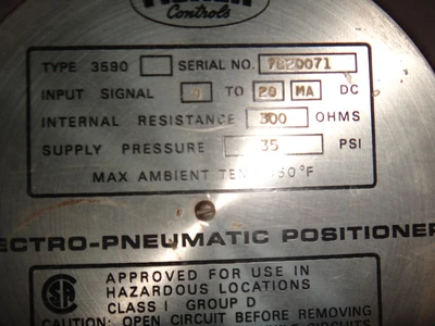 Fisher 2" 300 Class, WCB Steel Flanged Control Valve