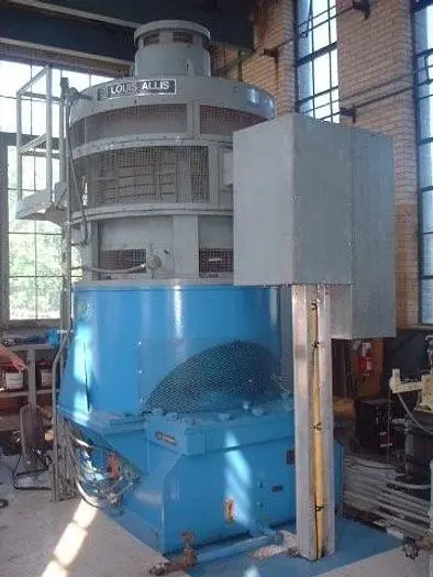 1,000 kW Hydro-Electric Generating System; MFG 1985 by Teledyne / Louis-Allis