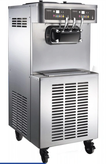 186-0005 Pasmo S520FA2 Standing 2 Flavor Twist Ice Cream Dispenser Freezer