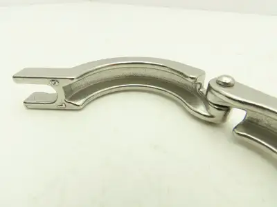 1-1.5 Steel Bolted Sanitary Clamp 304SS 1" to 1-1/2" Pipe Lot of 14