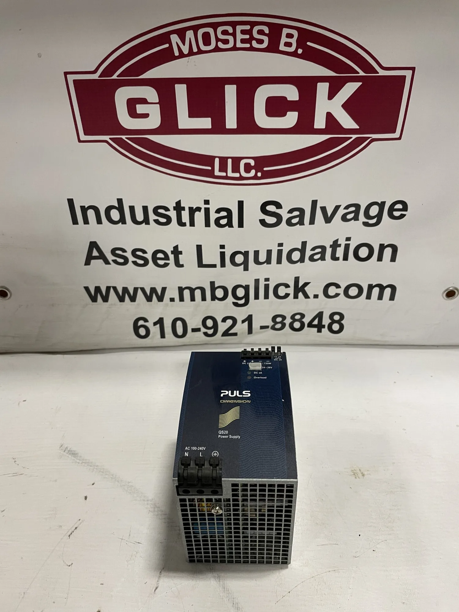 PULS QS20.241 Dimension Power Supply 24-28V 100-240V AC 110-300V DC