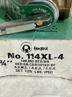 NEW Regtrol 114xl-4