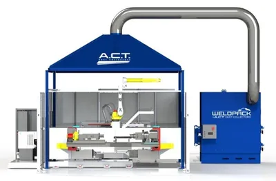 A.C.T. 6 ft x 6 ft x 8ft DUST COLLECTORS | T.R. Wigglesworth Machinery Co. (2)