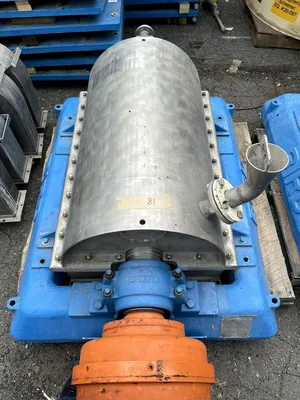 (3) Bird 18 x 28 solid bowl decanter centrifuges, 316SS.
