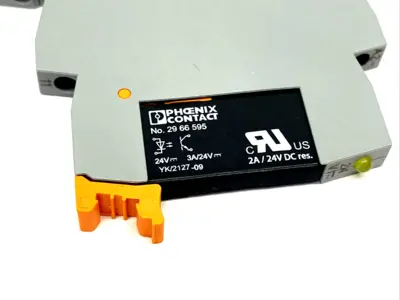 USED PHOENIX CONTACT PLC-BSC-24DC/21 SOLID STATE RELAY MODULE 2966016