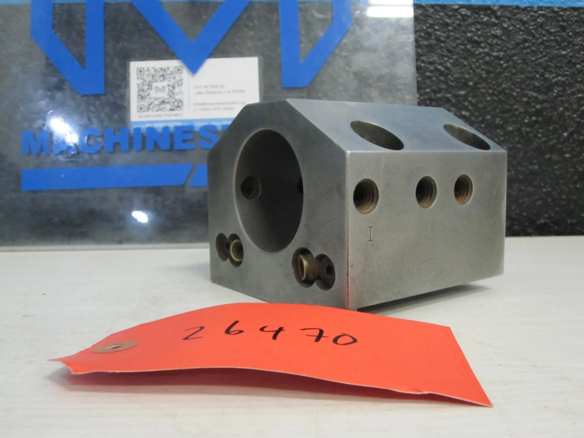 Doosan 300K 55 x 80 mm 2.0" Static Boring Bar Holder Daewoo Puma 300