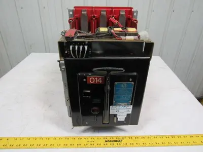 ABB Fused Circuit Breaker 1600A Max W/ABB 609902-T502 Solid State Trip Type SS