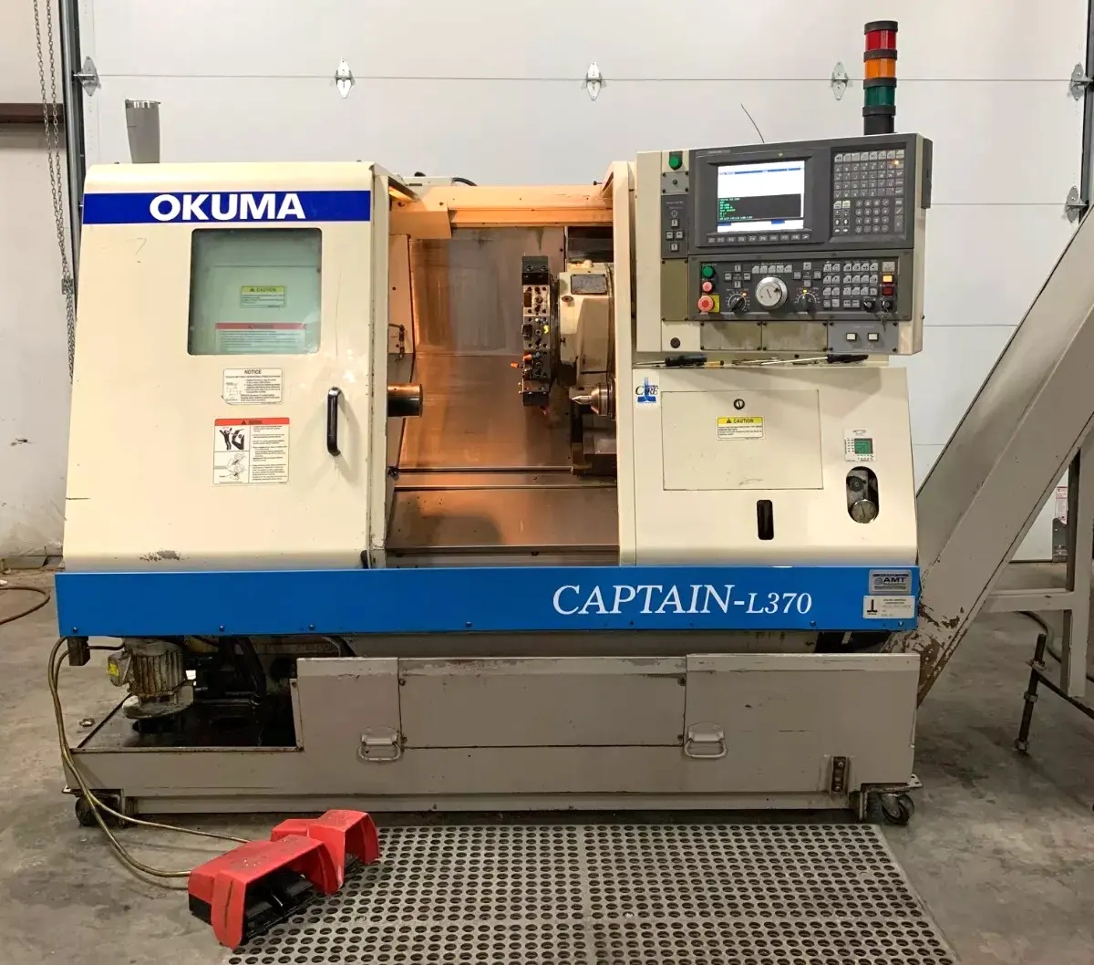 USED 2001 OKUMA CAPTAIN L370