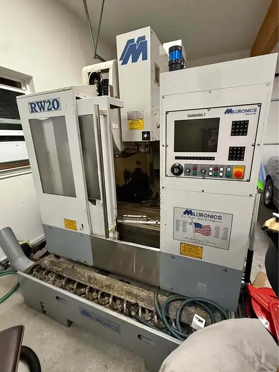 Used 2007 MILLTRONICS RW20 Vertical Machining Centers Illinois US | Asset Exchange Corporation #791655