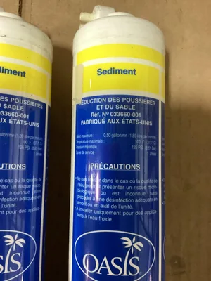 Oasis 033660-001 Sediment Water Filter 0.50gpm 100degF 125psi